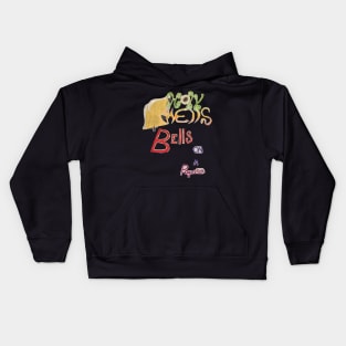 Holy Hells Bells on a Pogostick Kids Hoodie